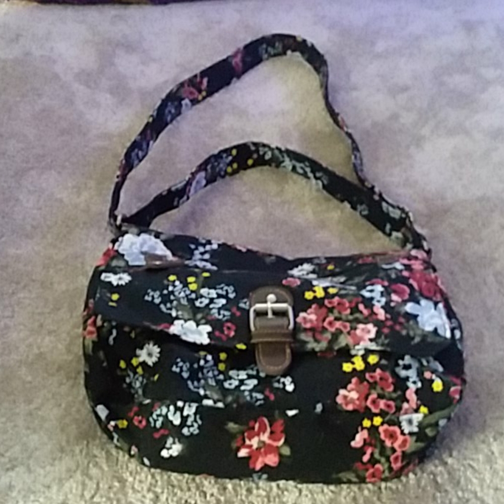 A floral purse